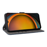 For Samsung Galaxy XCover7 Pro Case Wallet RFID Blocking PU Leather Cover Stand with Strap