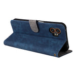 For Samsung Galaxy XCover7 Pro Case Wallet RFID Blocking PU Leather Cover Stand with Strap
