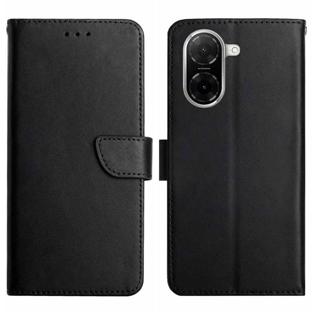 For Xiaomi Redmi A5 NFC (EU) (173.45mm) Case Genuine Cow Leather Phone Cover Nappa Texture