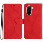 For Xiaomi Redmi A5 NFC (EU) (173.45mm) Case Skin Touch Lines Imprinted PU Leather Flip Phone Cover