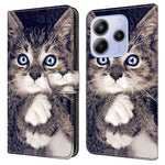 For Xiaomi Redmi Note 14 5G Leather Case Pattern Printing Wallet Stand Flip Phone Cover