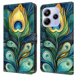 For Xiaomi Redmi Note 14 5G Leather Case Pattern Printing Wallet Stand Flip Phone Cover