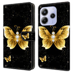 For Xiaomi Redmi Note 14 5G Leather Case Pattern Printing Wallet Stand Flip Phone Cover