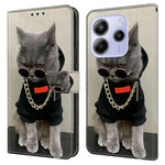 For Xiaomi Redmi Note 14 5G Leather Case Pattern Printing Wallet Stand Flip Phone Cover