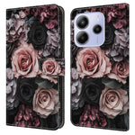 For Xiaomi Redmi Note 14 5G Leather Case Pattern Printing Wallet Stand Flip Phone Cover