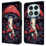 Xiaomi Redmi Note 14 Pro+ 5G Läderfodral Mönstertryck Plånboksfodral Flip-fodral