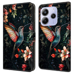 For Xiaomi Redmi Note 14 4G (164.84mm) Leather Case Pattern Printing Wallet Stand Flip Phone Cover