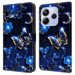 For Xiaomi Redmi Note 14 4G (164.84mm) Leather Case Pattern Printing Wallet Stand Flip Phone Cover