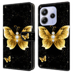 For Xiaomi Redmi Note 14 4G (164.84mm) Leather Case Pattern Printing Wallet Stand Flip Phone Cover