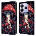 For Xiaomi Redmi Note 14 4G (164.84mm) Leather Case Pattern Printing Wallet Stand Flip Phone Cover