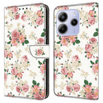 For Xiaomi Redmi Note 14 4G (164.84mm) Leather Case Pattern Printing Wallet Stand Flip Phone Cover