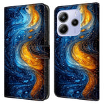 For Xiaomi Redmi Note 14 4G (164.84mm) Leather Case Pattern Printing Wallet Stand Flip Phone Cover