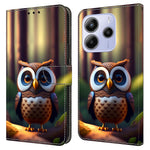For Xiaomi Redmi Note 14 4G (164.84mm) Leather Case Pattern Printing Wallet Stand Flip Phone Cover