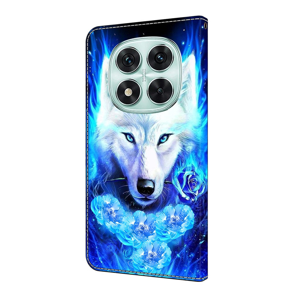 For Xiaomi Redmi Note 14 Pro 4G Leather Case Pattern Printing Wallet Stand Flip Phone Cover