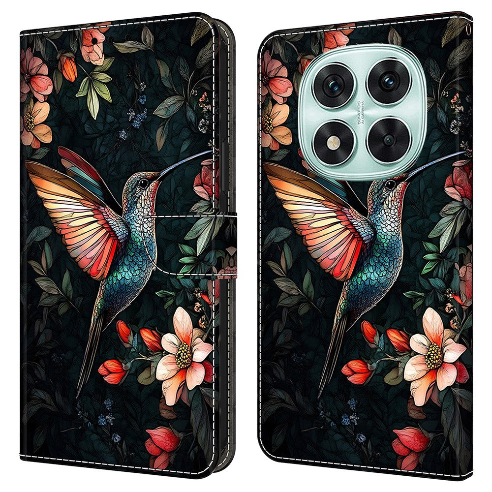For Xiaomi Redmi Note 14 Pro 4G Leather Case Pattern Printing Wallet Stand Flip Phone Cover