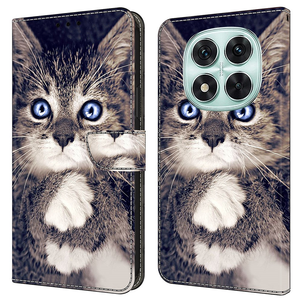For Xiaomi Redmi Note 14 Pro 4G Leather Case Pattern Printing Wallet Stand Flip Phone Cover