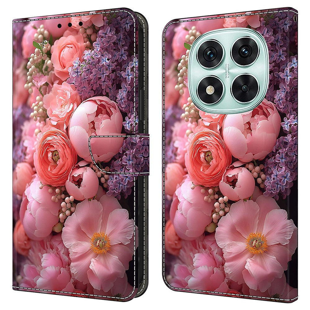 For Xiaomi Redmi Note 14 Pro 4G Leather Case Pattern Printing Wallet Stand Flip Phone Cover
