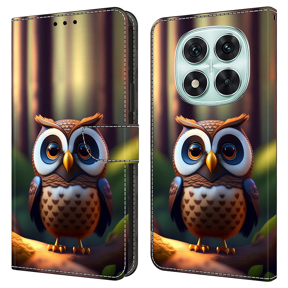 For Xiaomi Redmi Note 14 Pro 4G Leather Case Pattern Printing Wallet Stand Flip Phone Cover