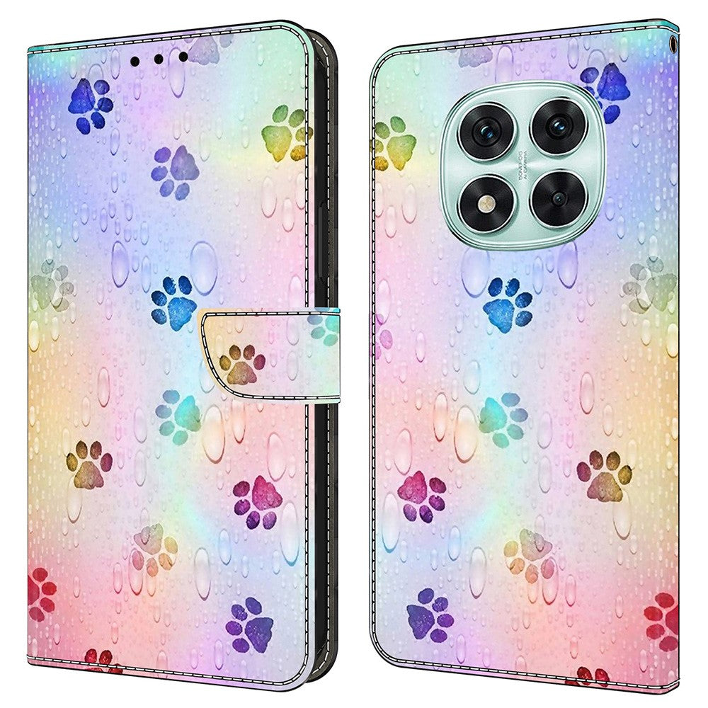 For Xiaomi Redmi Note 14 Pro 4G Leather Case Pattern Printing Wallet Stand Flip Phone Cover