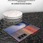 For Samsung Galaxy Z Fold6 5G Magnetic Case Precise Cutouts Gradient Aramid Fiber Phone Cover with Metal Lens Frame