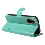 For Xiaomi Redmi A5 NFC (EU) (173.45mm) PU Leather Cases Flower Pattern Wallet Stand Phone Cover with Strap