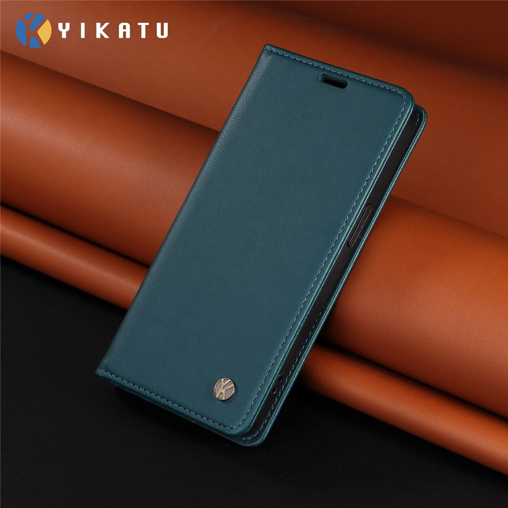 YIKATU For Honor 400 Lite 5G Phone Cases  Magnetic Closure PU Leather Mobile Cover