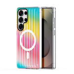 DUX DUCIS Til Samsung Galaxy S25 Ultra Cover Zest Series Magnetisk Cover Gradient TPU + PET Telefoncover