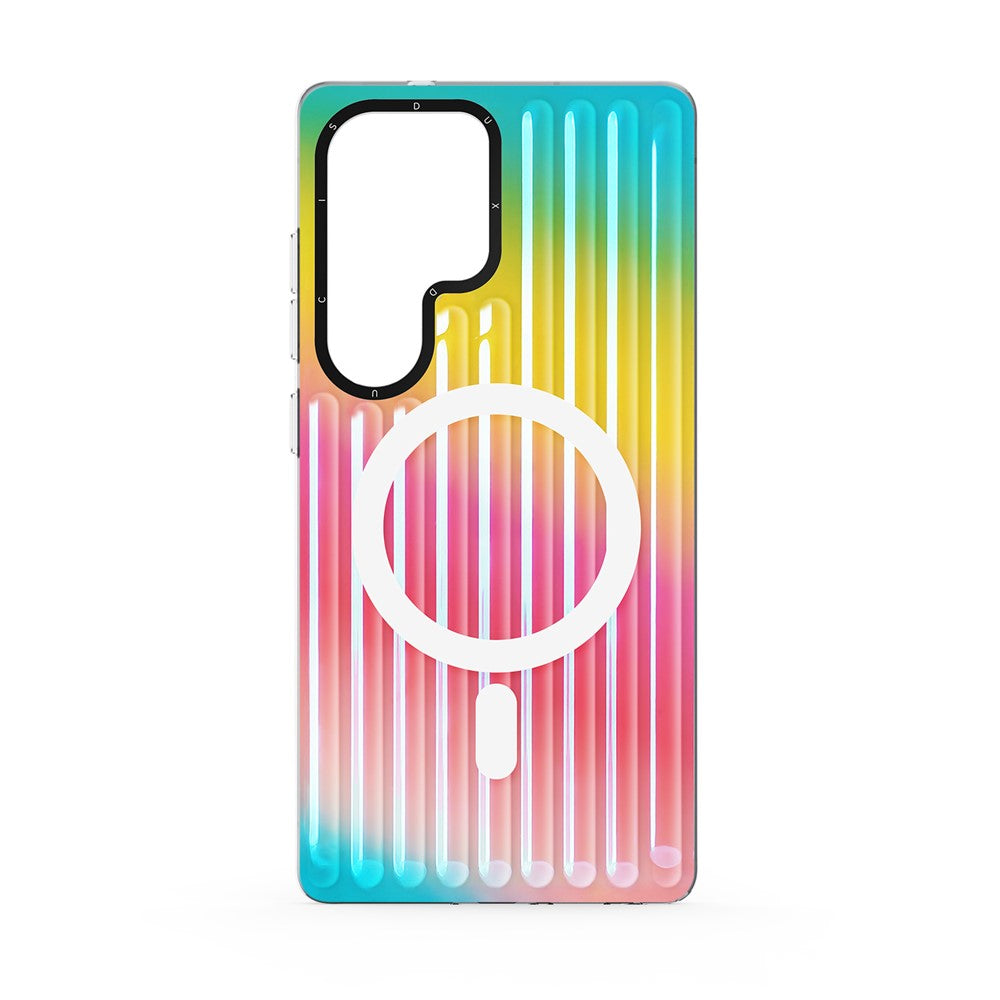 DUX DUCIS Til Samsung Galaxy S25 Ultra Cover Zest Series Magnetisk Cover Gradient TPU + PET Telefoncover