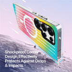 DUX DUCIS Til Samsung Galaxy S25 Ultra Cover Zest Series Magnetisk Cover Gradient TPU + PET Telefoncover
