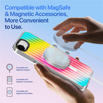 DUX DUCIS For iPhone 17e / 16e Case  Zest Series Compatible with MagSafe Gradient TPU + PET Phone Cover