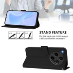 For Oppo Find X8 Ultra 5G Case Solid Color Wallet Leather Phone Cover with Strap