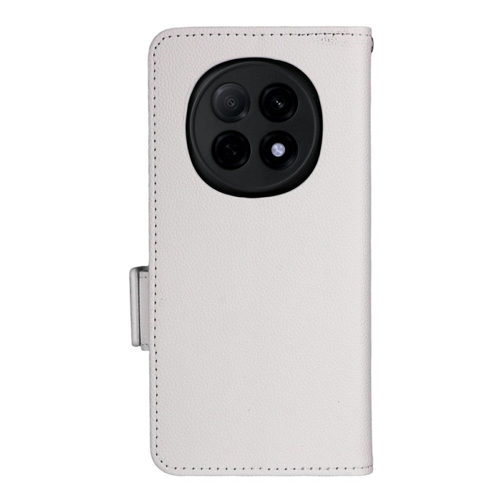 For Oppo F29 Pro 5G (Global) / A5 Pro 5G (China) Case with Wrist Strap Litchi Texture PU Leather Wallet Phone Cover