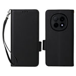 For Oppo F29 Pro 5G (Global) / A5 Pro 5G (China) Case with Wrist Strap Litchi Texture PU Leather Wallet Phone Cover