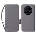 For Oppo F29 Pro 5G (Global) / A5 Pro 5G (China) Case with Wrist Strap Litchi Texture PU Leather Wallet Phone Cover