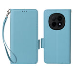 For Oppo F29 Pro 5G (Global) / A5 Pro 5G (China) Case with Wrist Strap Litchi Texture PU Leather Wallet Phone Cover