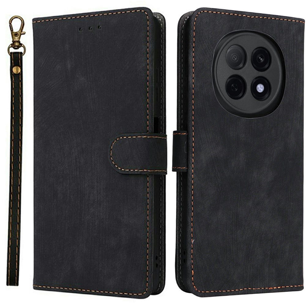 For Oppo F29 Pro 5G (Global) / A5 Pro 5G (China) Case Wallet RFID Blocking PU Leather Cover Stand with Strap