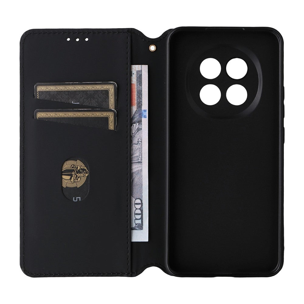 For Oppo F29 Pro 5G (Global) / A5 Pro 5G (China) Case Wallet Rhombus Imprinted Leather Phone Cover