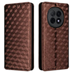 For Oppo F29 Pro 5G (Global) / A5 Pro 5G (China) Case Wallet Rhombus Imprinted Leather Phone Cover