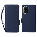 For Xiaomi Redmi A5 NFC (EU) (173.45mm) Case with Wrist Strap Litchi Texture PU Leather Wallet Phone Cover