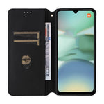 For Xiaomi Redmi A5 NFC (EU) (173.45mm) Case Wallet Rhombus Imprinted Leather Phone Cover