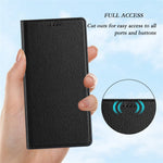 For Oppo Find X8 Ultra 5G Wallet Case RFID Blocking Litchi Texture Leather Mobile Cover