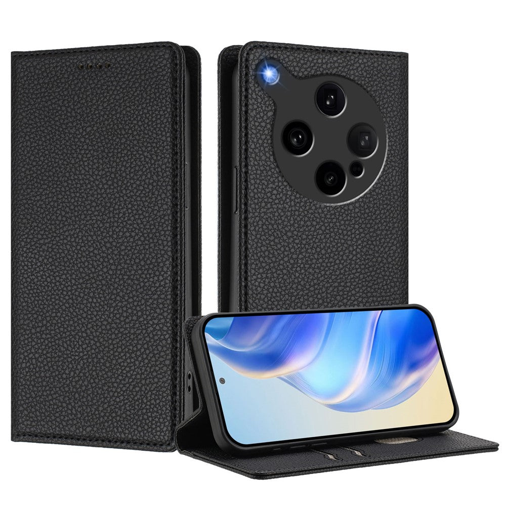 For Oppo Find X8 Ultra 5G Wallet Case RFID Blocking Litchi Texture Leather Mobile Cover