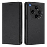 For Oppo Find X8 Ultra 5G Wallet Case RFID Blocking Litchi Texture Leather Mobile Cover