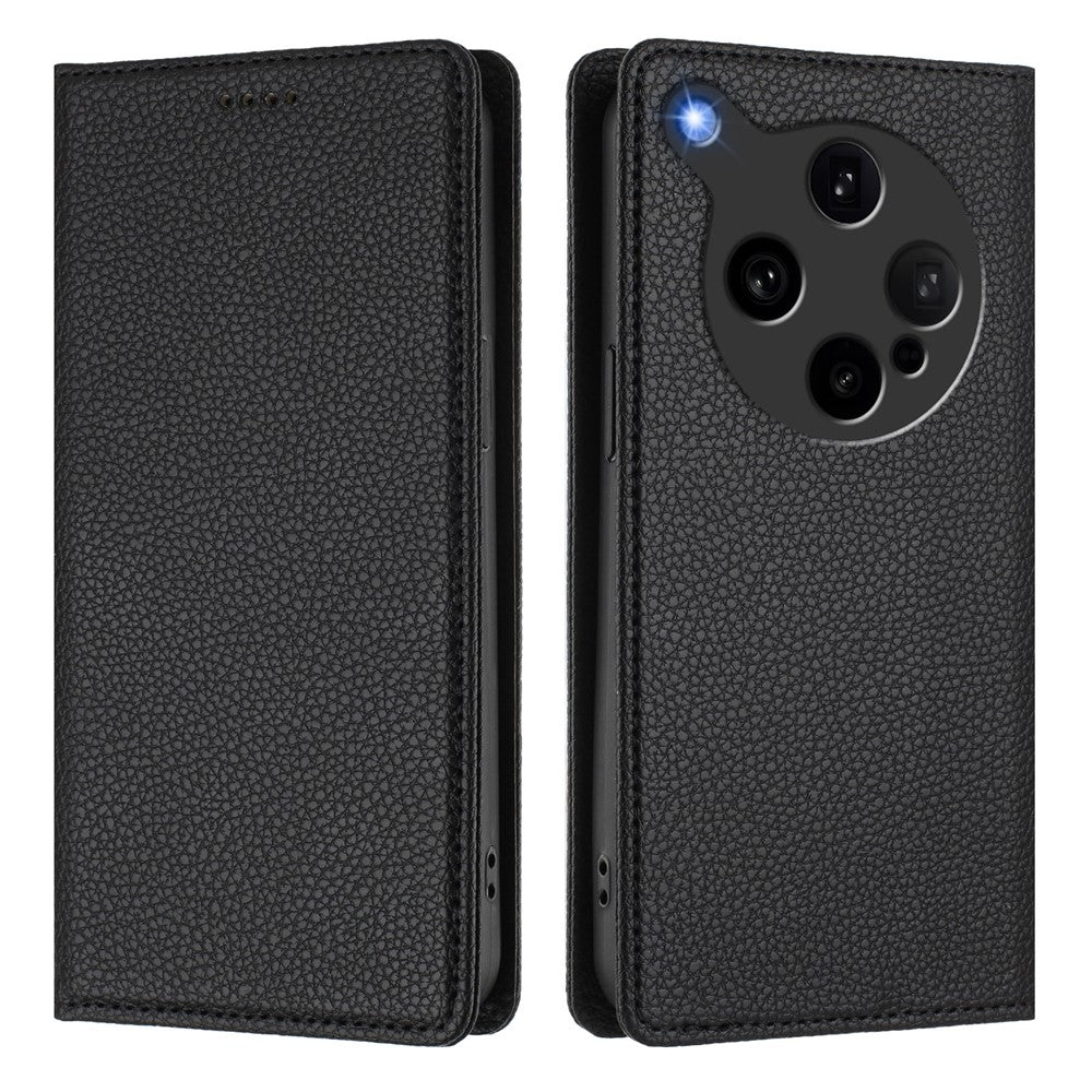 For Oppo Find X8 Ultra 5G Wallet Case RFID Blocking Litchi Texture Leather Mobile Cover