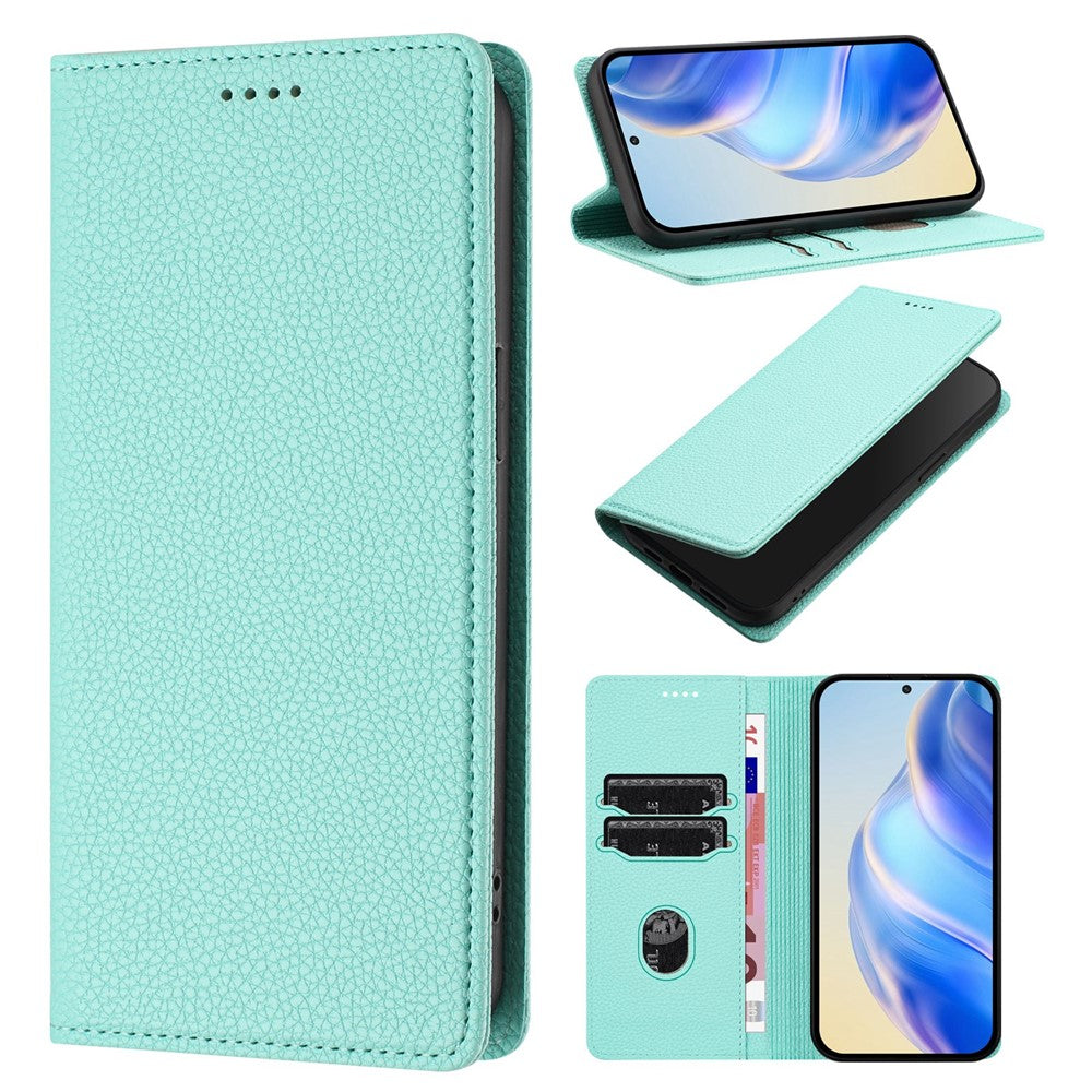 Til Motorola Edge 60 5G / 60 Fusion 5G Pung Etui RFID Blokerende Litchi Tekstur Læder Mobilcover