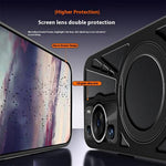 Huawei P60 / P60 Pro Skal Magnetiskt Stöd Ihåligt Värmeavledande Silikon + PC + Metall Stötfångare mobilskal