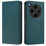 For Oppo Find X8 Ultra 5G Leather Case RINACASIS RC01 Phone Cover with RFID Blocking Wallet Stand