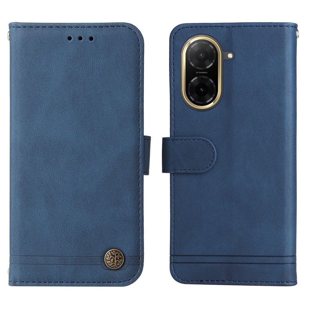 Xiaomi Redmi A5 NFC (EU) (173,45 mm) Läderfodral med pekskärm och stativ