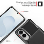 Til Samsung Galaxy S25 Edge cover med kortholder i PU-læder + TPU-bagcover