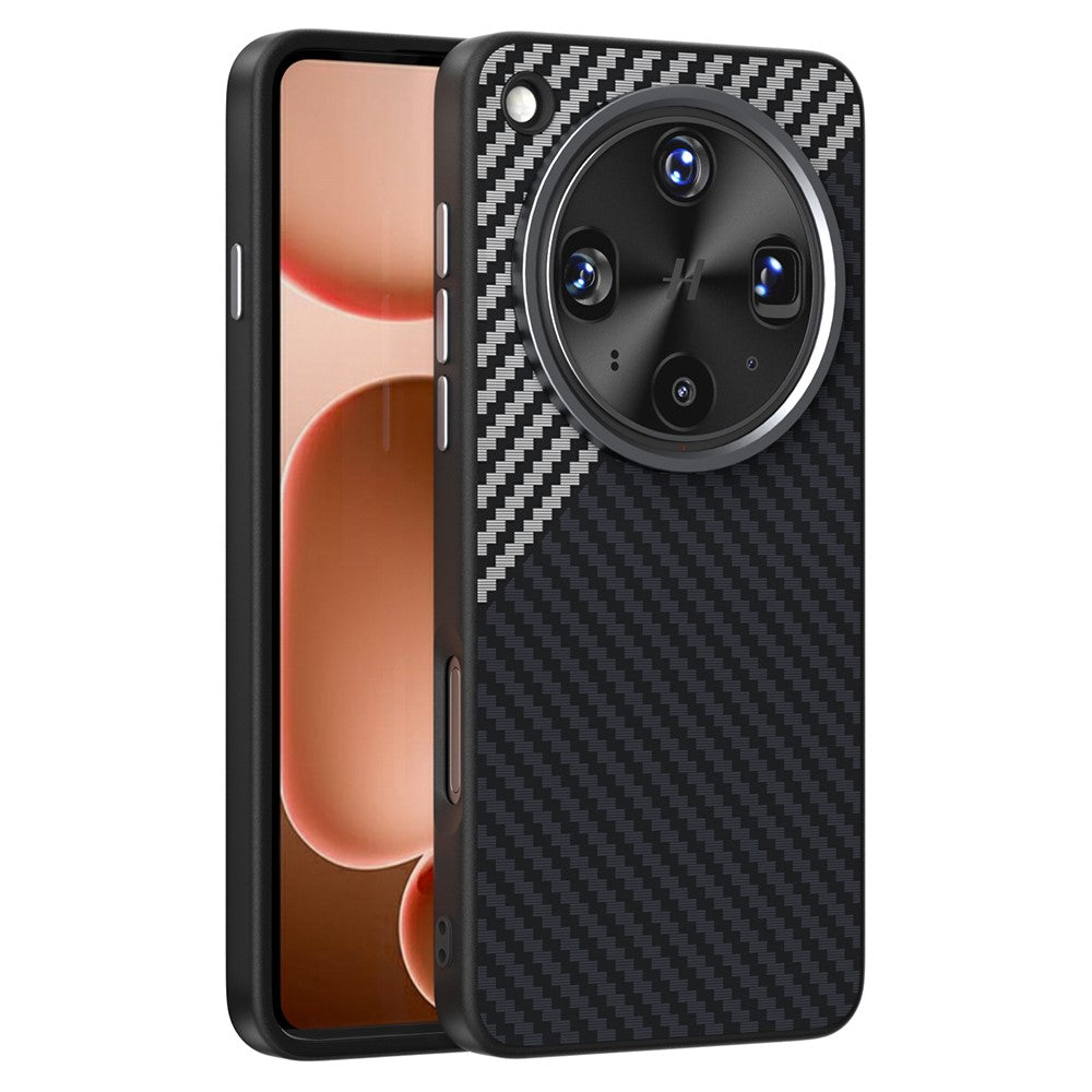 ABEEL For Oppo Find X8 Ultra 5G Magnetic Case Carbon Fiber Texture Back Cover